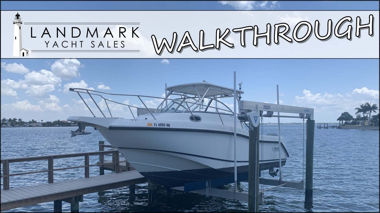 2005 Boston Whaler 255 Conquest [WALKTHROUGH] - St. Petersburg, FL
