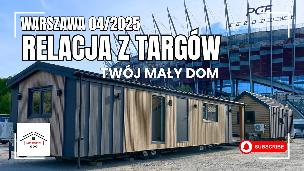 JZM Domki na Targach Tw&oacute;j Mały Dom | Relacja | Premiera 2 Nowych Domk&oacute;w!