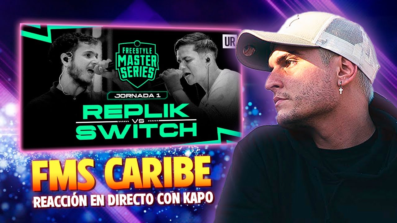 ¡REPLIK VUELVE FUERTE! KHAN REACCIONA A REPLIK VS SWITCH FMS CARIBE JORNADA 1 CON KAPO 013
