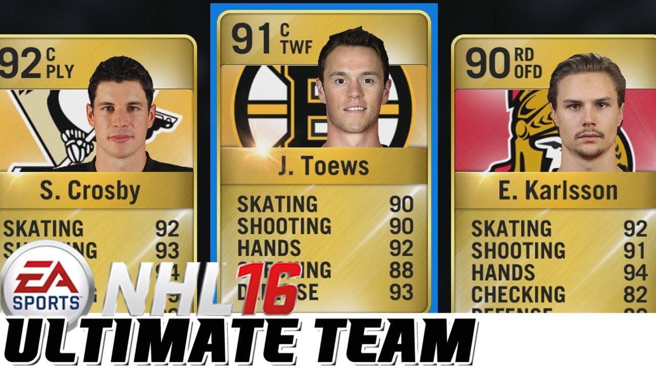 NHL 16 - HUT ep. 1 