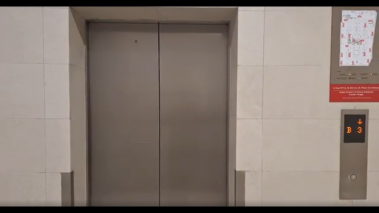 Mitsubishi Traction Elevators at La Promenade Mall Kuching Sarawak, MY