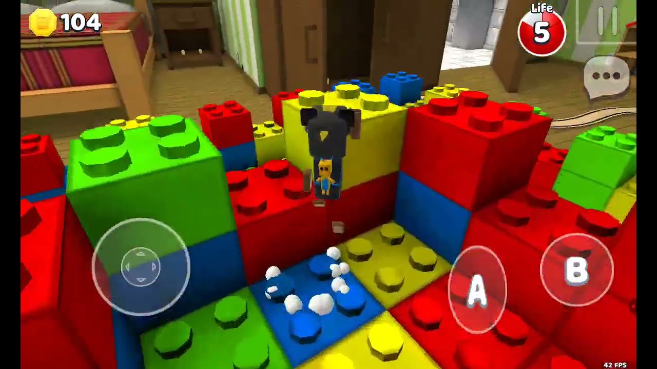 l Super bear adventure l معرفش ازاي دخلت في back rooms