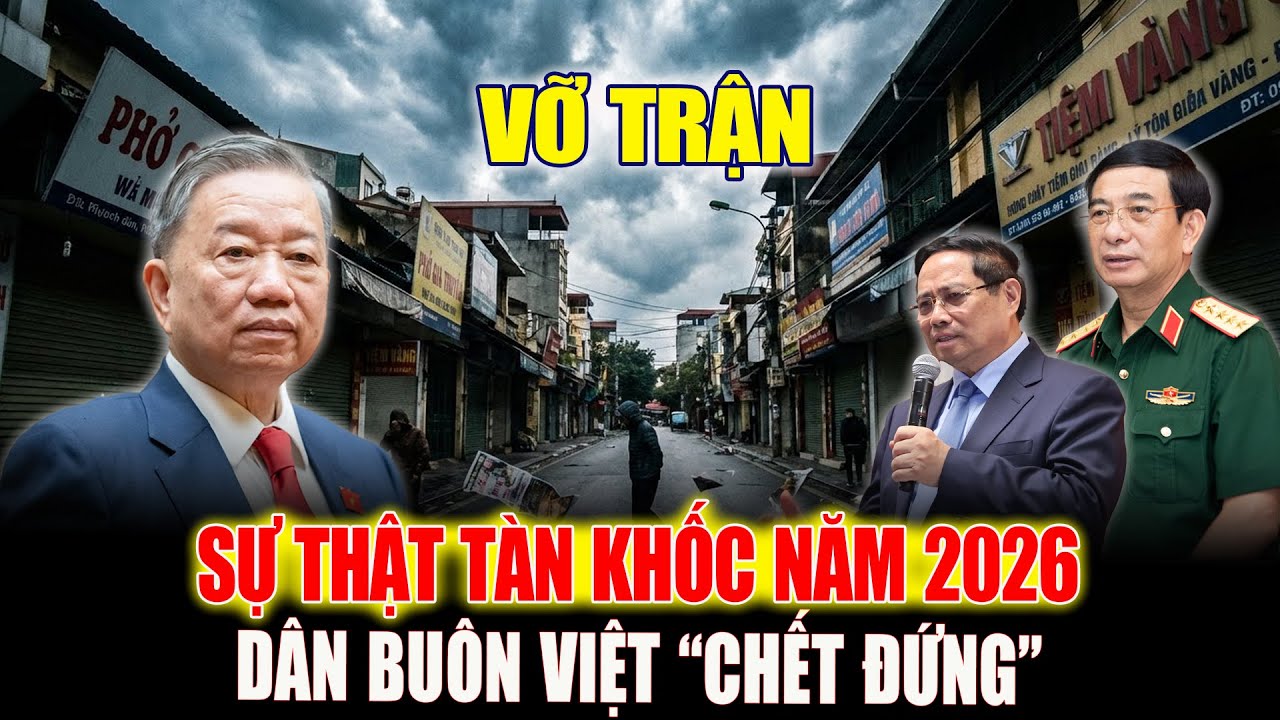 Vỡ Trận 2026: Dân Buôn Việt Sụp Đổ Ồ Ạt? Sự Thật Tàn Khốc Đang Hiện Rõ
