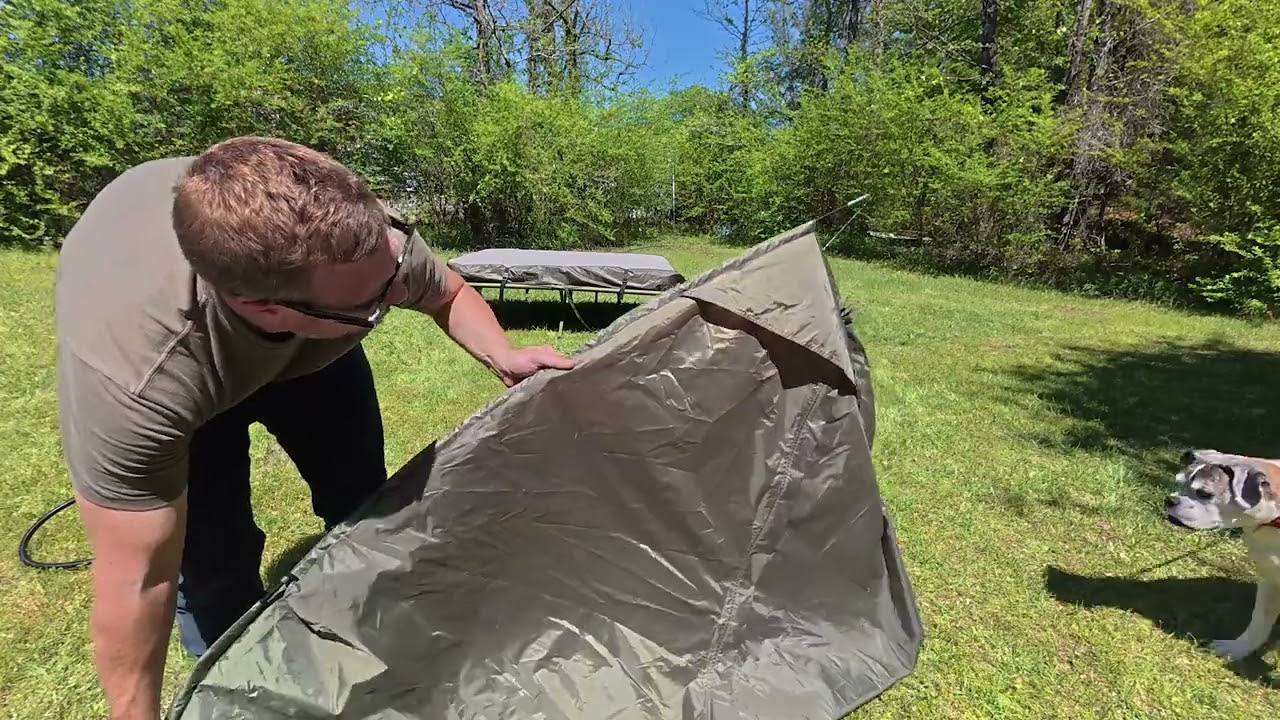 Outsunny Camping Cot Tent Installation Guide