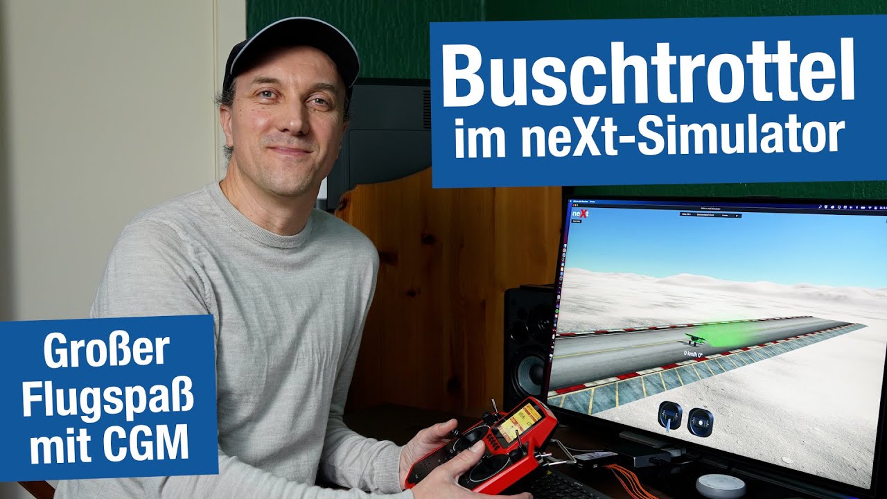 Jetzt Downloadplanmodell Buschtrottel im Flugsimulator neXt von CGM fliegen – großer Flugspaß Indoor