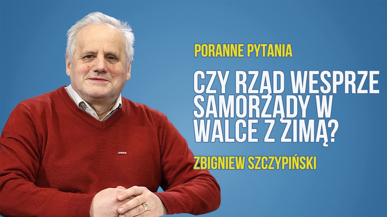 Zbigniew Szczypiński o pomocy po śnieżycach | Radio Olsztyn | 29.01.2026