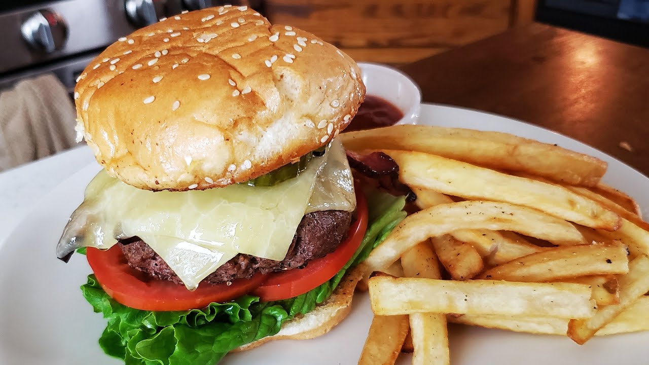 Best Juicy Cheeseburger | Make Burger At Home
