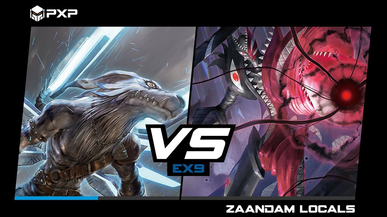 Weregarurumon Sagittarius Mode vs Abbadomon [Digimon Card Game & TCG EX9]