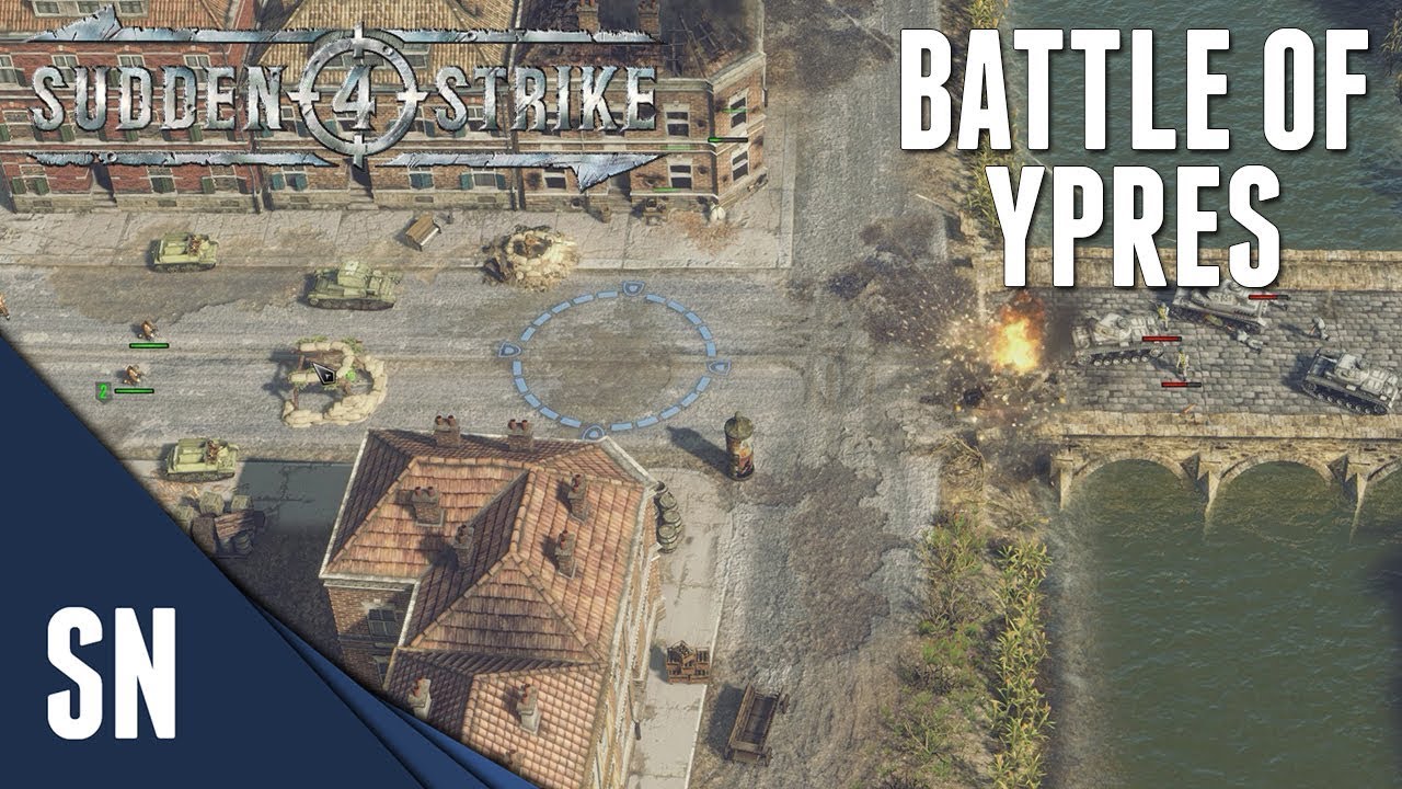 Battle of Ypres! - Sudden Strike 4 - Dunkirk: Allied Campaign