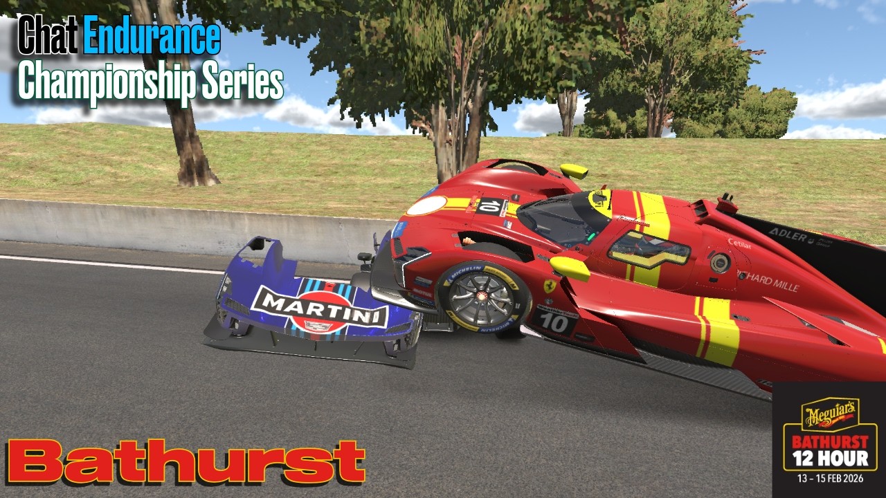 Cars That Shouldn't Be Here Are Here|Chat Endurance Championship Series|Bathurst 12 Hour