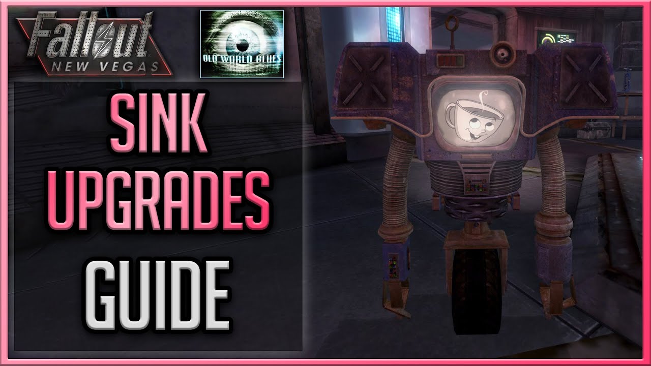 Fallout New Vegas: Old World Blues - All Sink Upgrades Locations