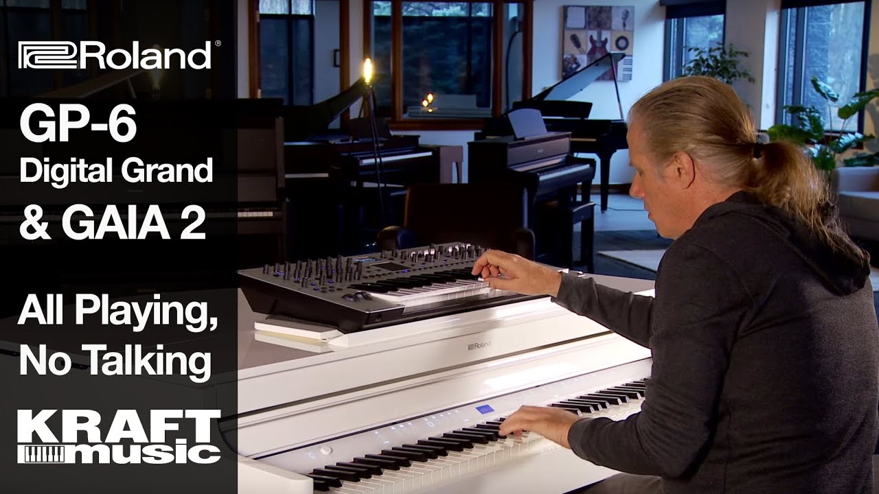 Roland GP-6 Piano and GAIA 2 Synthesizer - All Playing, No Talking with Scott Tibbs