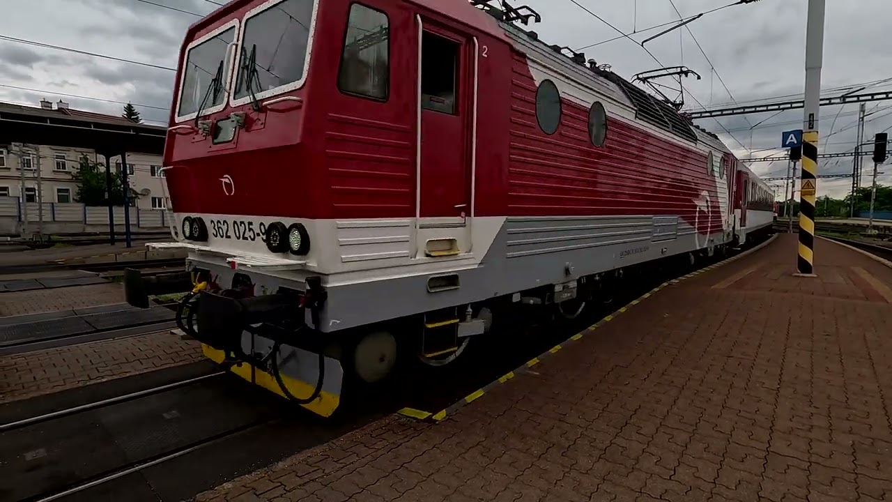 Main Railway Station  - Bratislava 1.7.2024 (4K)