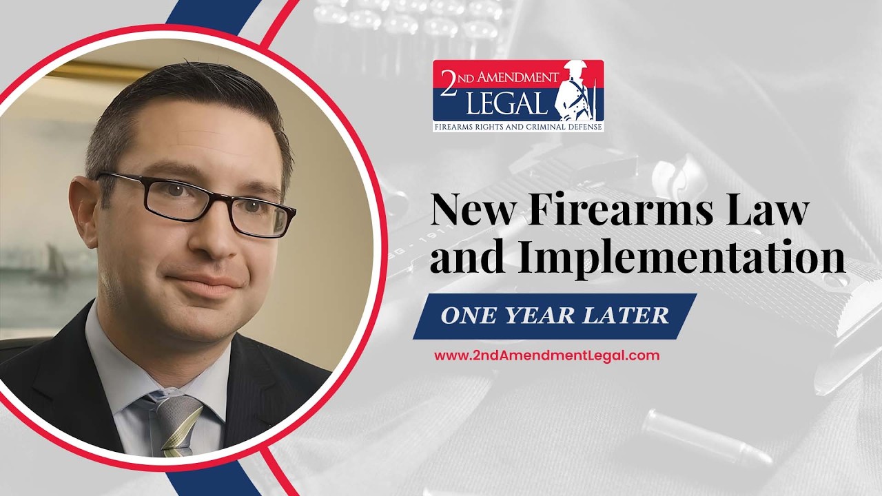 New Firearms Law and Implementation One Year Later