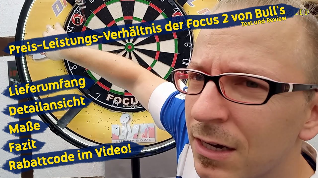 Preis-Leistungs-Verhältnis der Bull's Focus 2 Dartscheibe im Test und Review