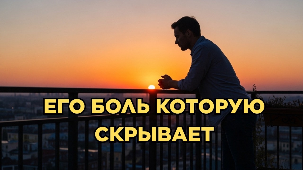 Боль мужчины, о которой он предпочитает молчать даже самым близким