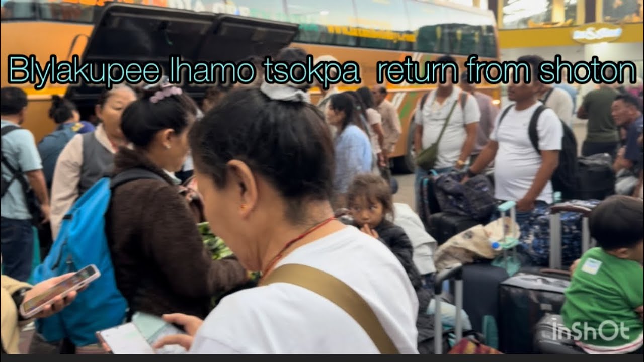 26 May 2025 Bylakupee lhamo tsokpa  journey return to  the our home town