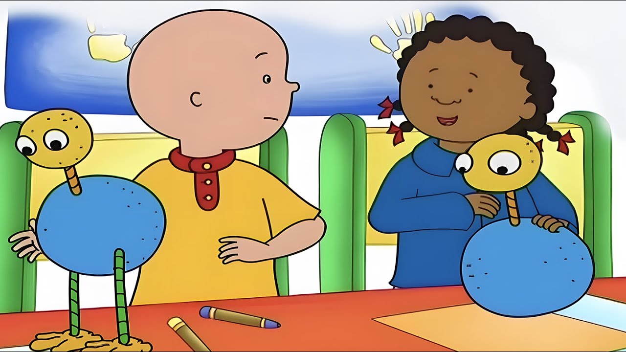 Clementine is Copying Me | Caillou Classics