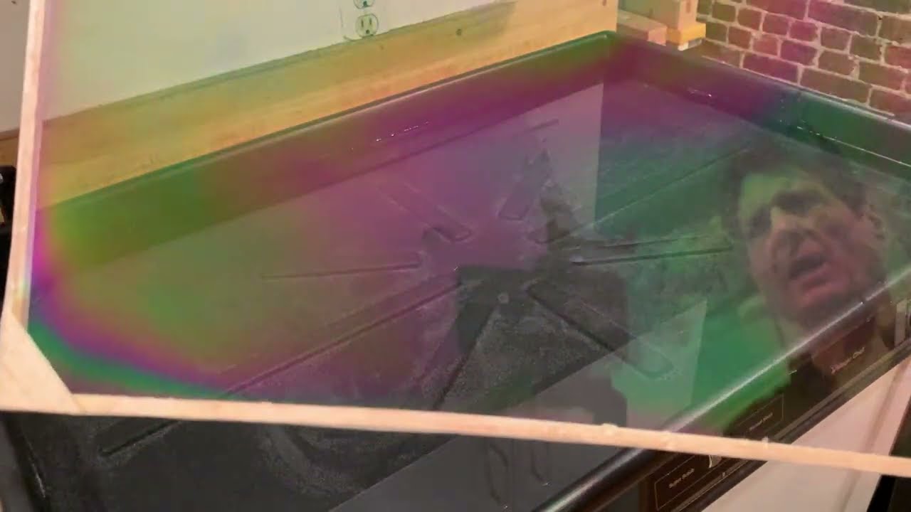 Pouring microfilm