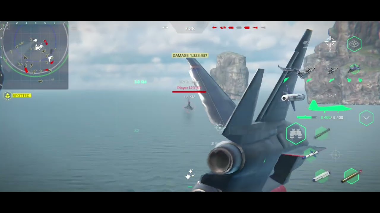 There is a big Glitch in modern warship