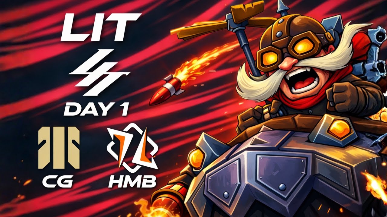 CONTRO IL TEAM DI BRIZZ?! CG vs HMB - LIT Winter Split - D1
