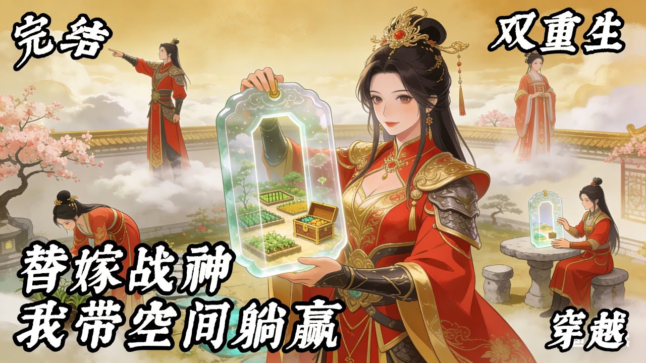 已完结《替嫁战神，带着空间一路躺平》双重生+穿越+空间+流放+发家致富+先婚后爱 沈知意重生三次，从末世回到新婚之夜，变成残疾战神的替嫁妻子，看着房间里面的一片红，脑袋突然出现了一部分剧情，一代战神…