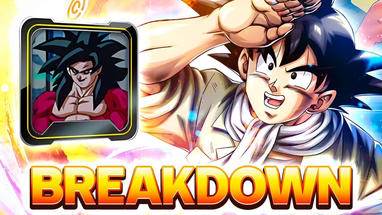 (Dragon Ball Legends) РАЗБОР НЕВЕРОЯТНОГО УНИКАЛЬНОГО СНАРЯЖЕНИЯ ДЛЯ YEL LF SSJ4 GOKU!!! + фермер...