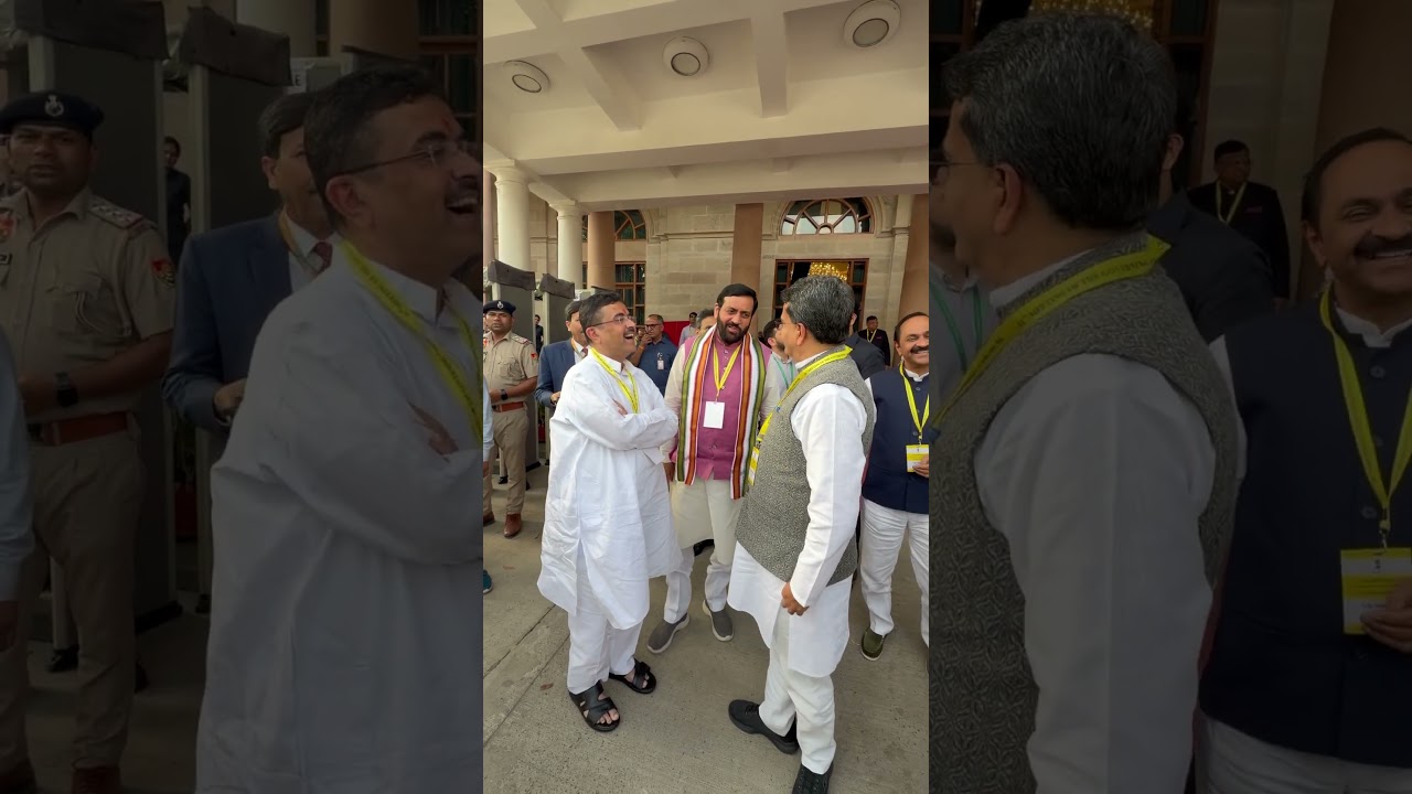 Off the table interaction with Hon&rsquo;ble Chief Ministers NITI Aayog Meeting.
