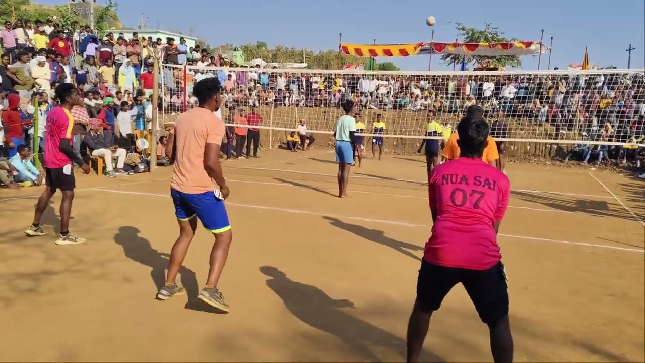 Alio Salman Rabi Pada Bodhu Mitu vs xyz (Pujariguda) Vollyball Tournament 