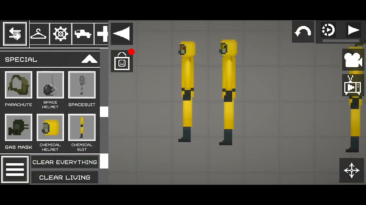 Experiment in melon sandbox