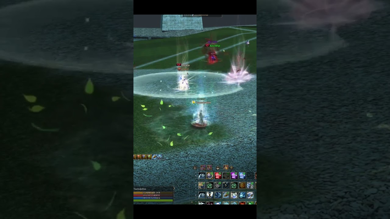 Осада в Lineage 2 - Грибы vs Triadlon