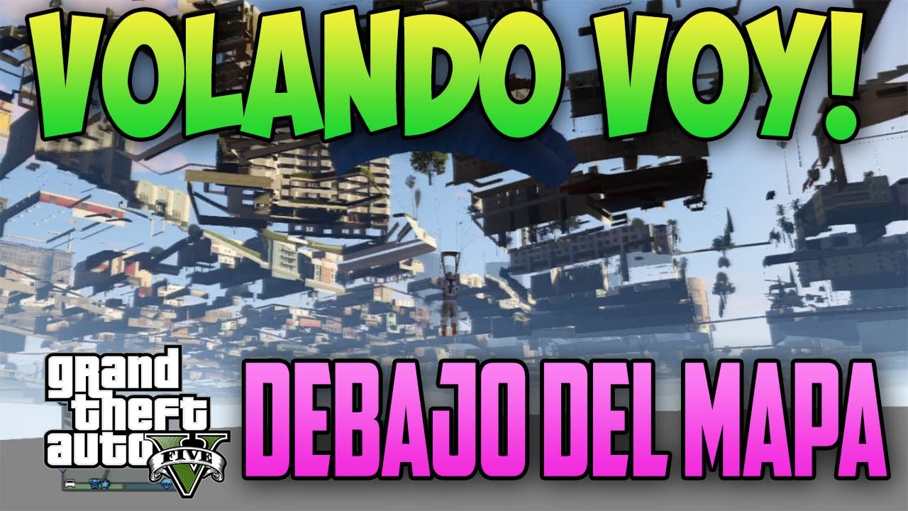 GTA 5 ONLINE GLITCH: LUGAR OCULTO, SECRETO. VOLAR POR DEBAJO DEL MAPA GTA V ONLINE