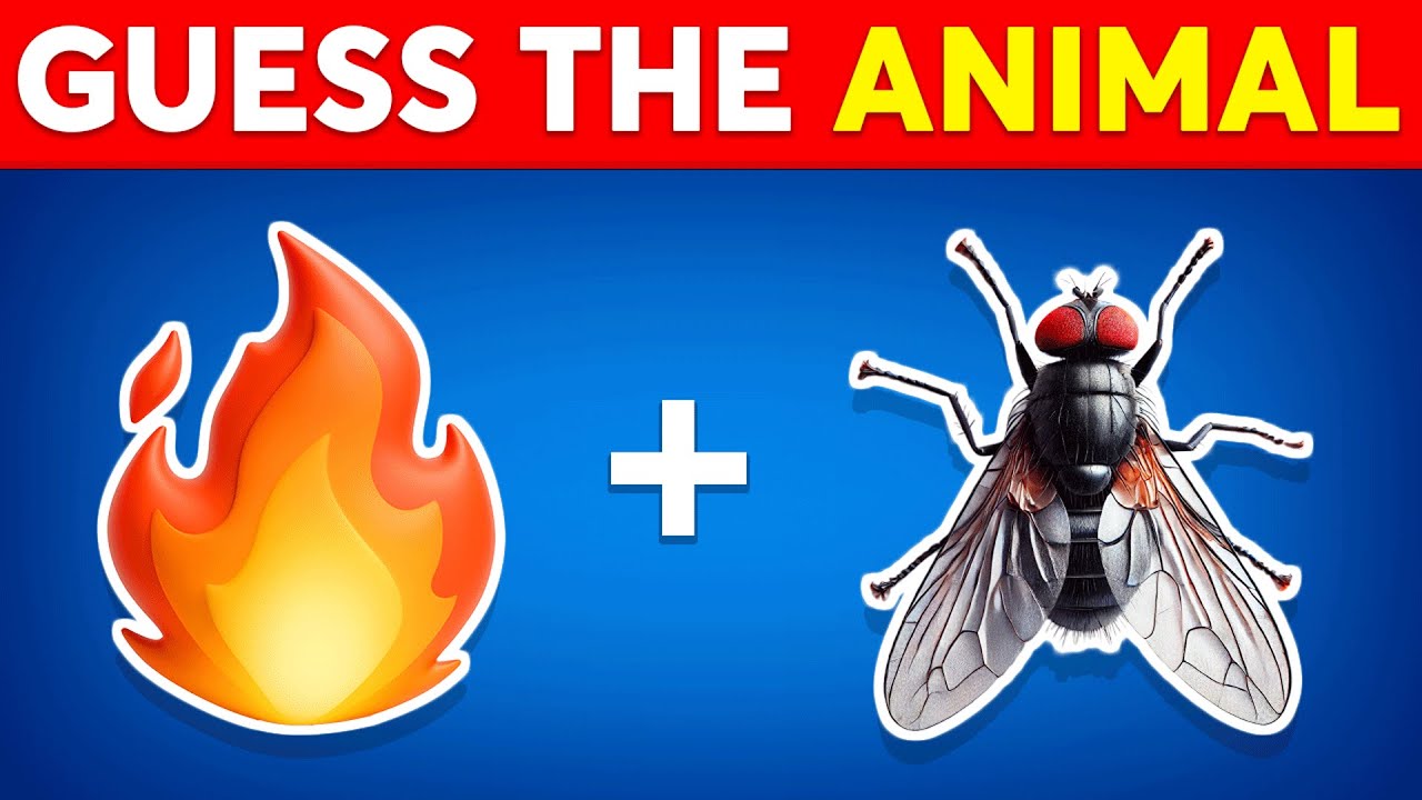 Угадай животное по эмодзи 🐵🦁🐶 Тест на эмодзи животных | Quiz Dino