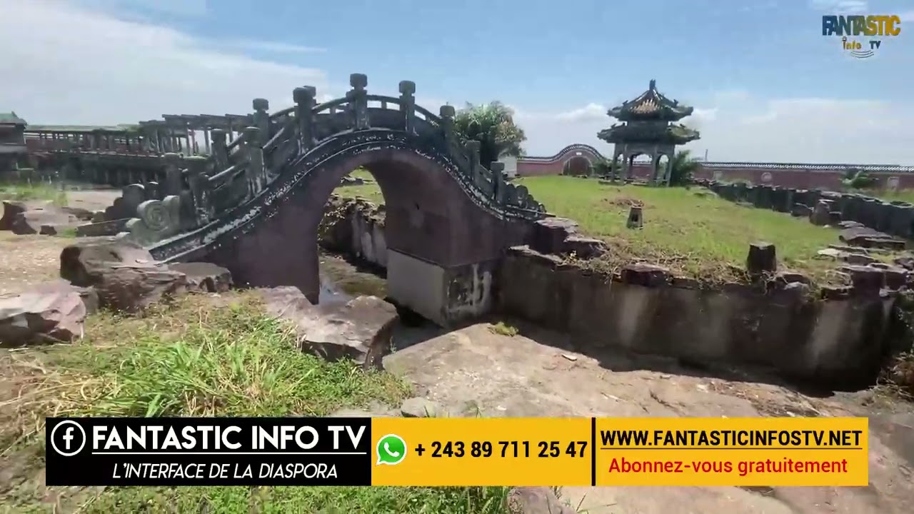 N'sele  Découverte de la pagode  présidentielle Marechal Mobutu