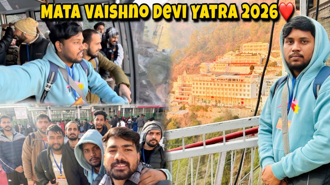 2026 Ka Pehla Din Dosto Ke Sath Maa Vaishno Devi Ke Charno Mein ❤️ | #295 Vlogs 