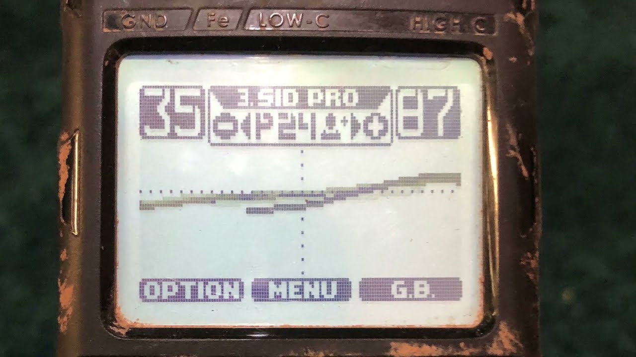 XP DEUS II, XY SCREEN ZOOM