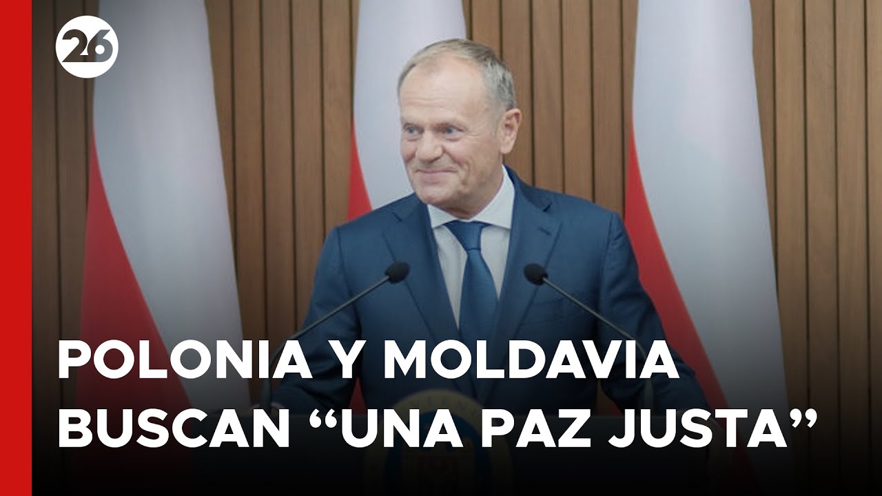 Tusk afirm&oacute; que Polonia y Moldavia cooperar&aacute;n en la estabilidad regional