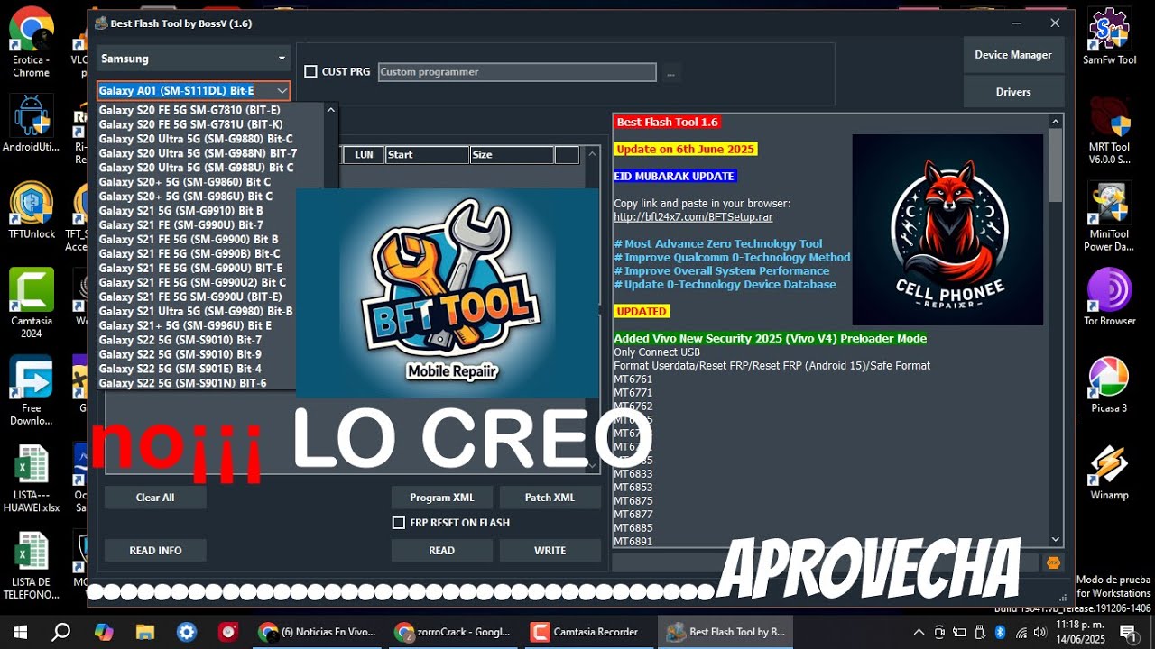 BEST FLASH TOOL by MIRACLE 1.7 2025 FREE / FRP / IMEI REPAIR  / UNLOCK--- LO MEJOR EN DESBLOQUEO