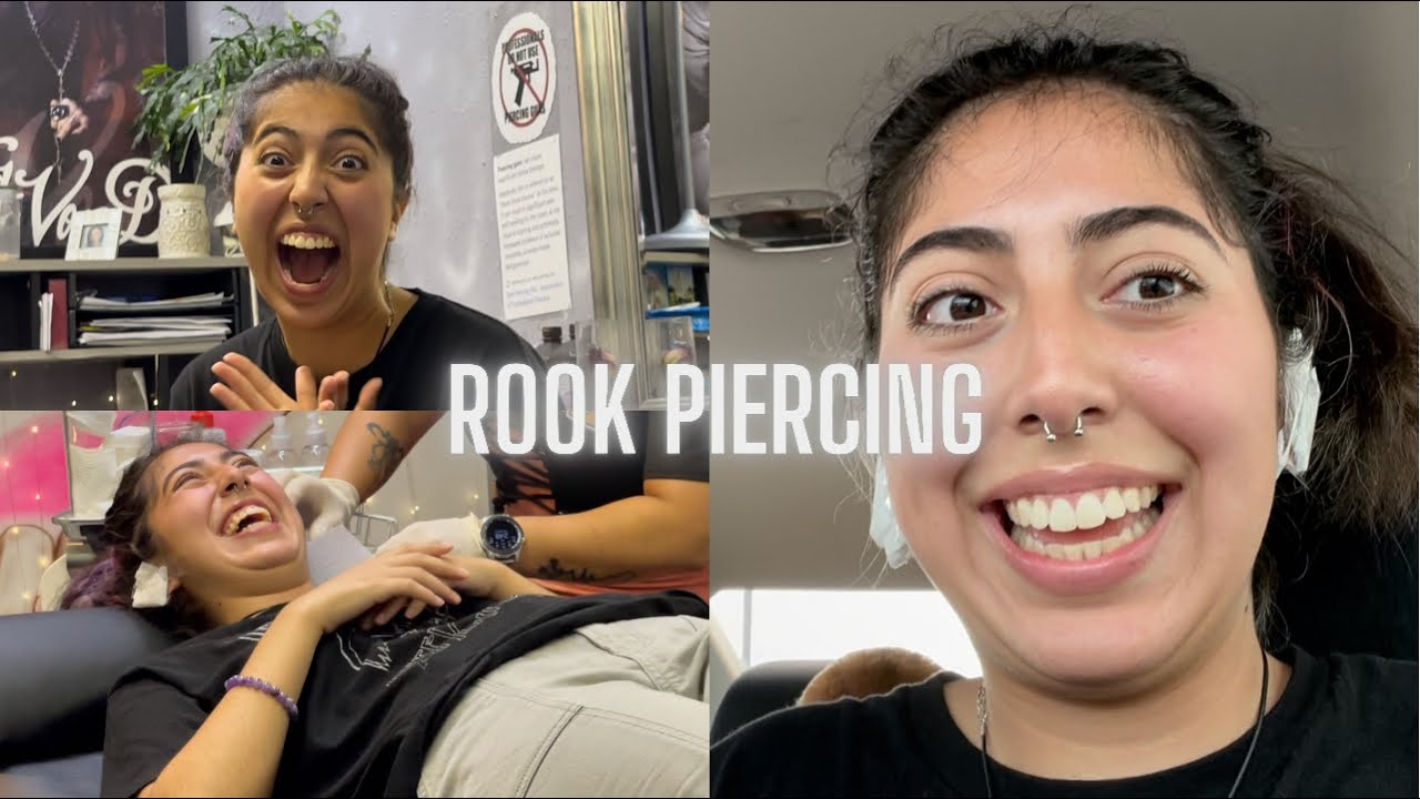 Getting My Rook Pierced + Footage!