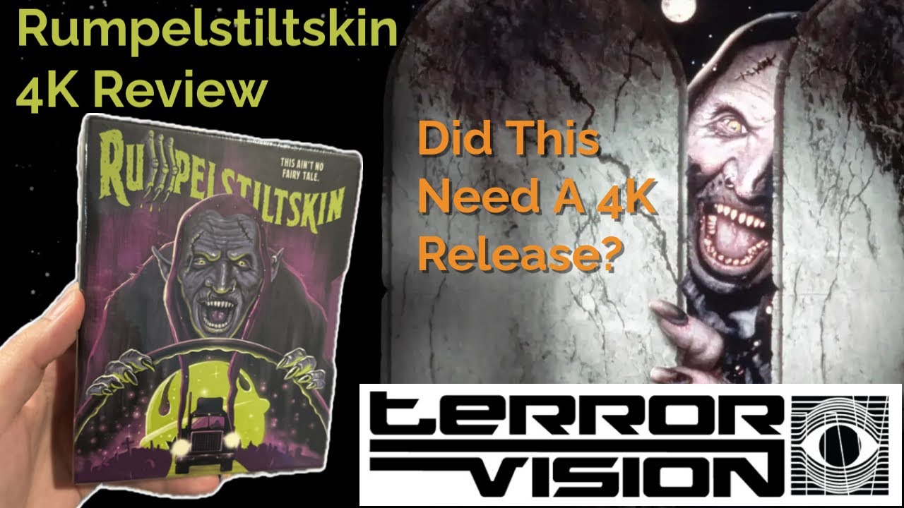 Rumpelstiltskin 4K UHD Terror Vision Review...A 90's Hidden Horror Gem Finally Hits 4K
