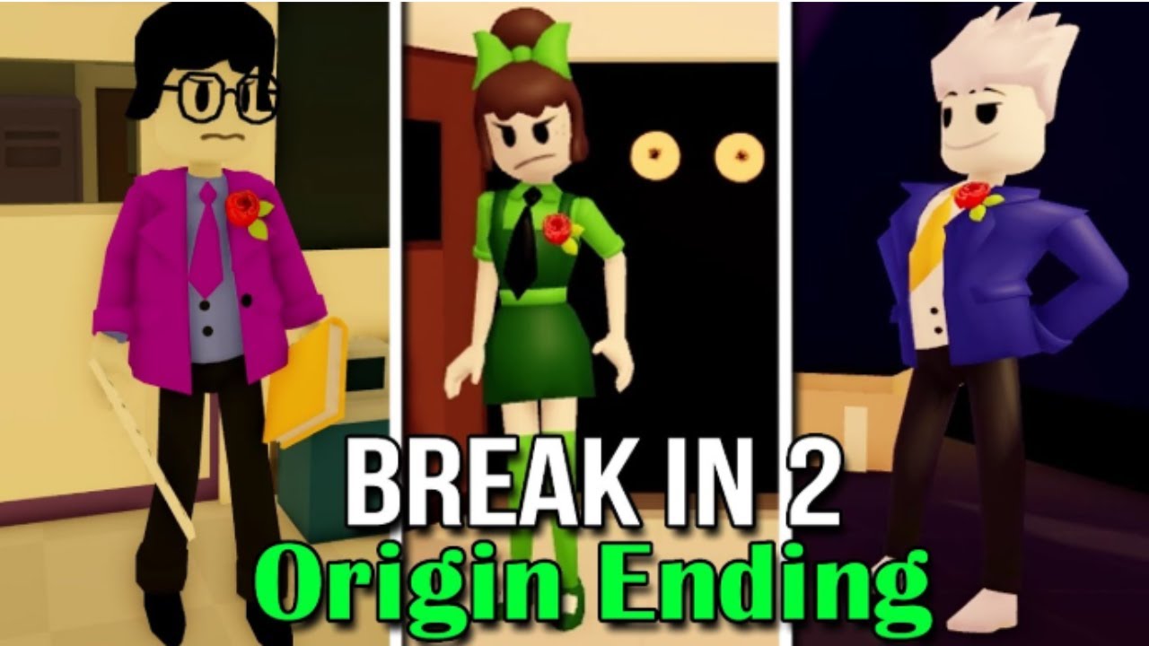 Az eredetiek!|Roblox: Break in 2(story) origin ending