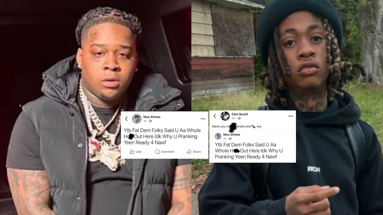 YTB Fatt Disses North Memphis ,Moo Slime Responds Calls Him A H*e! YTB Fatt Brother Responds !
