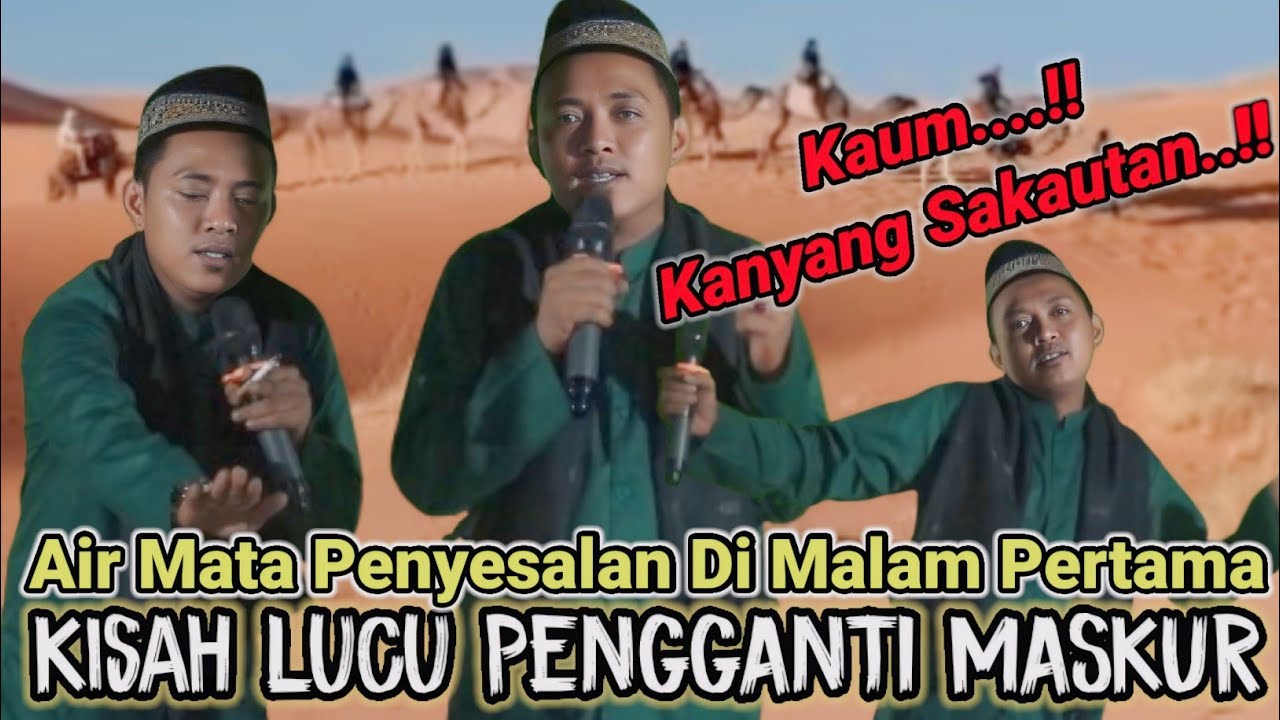 Kisah Lucu Pengganti Maskur Terbaru_AMRULLAH PENERUS MASKUR