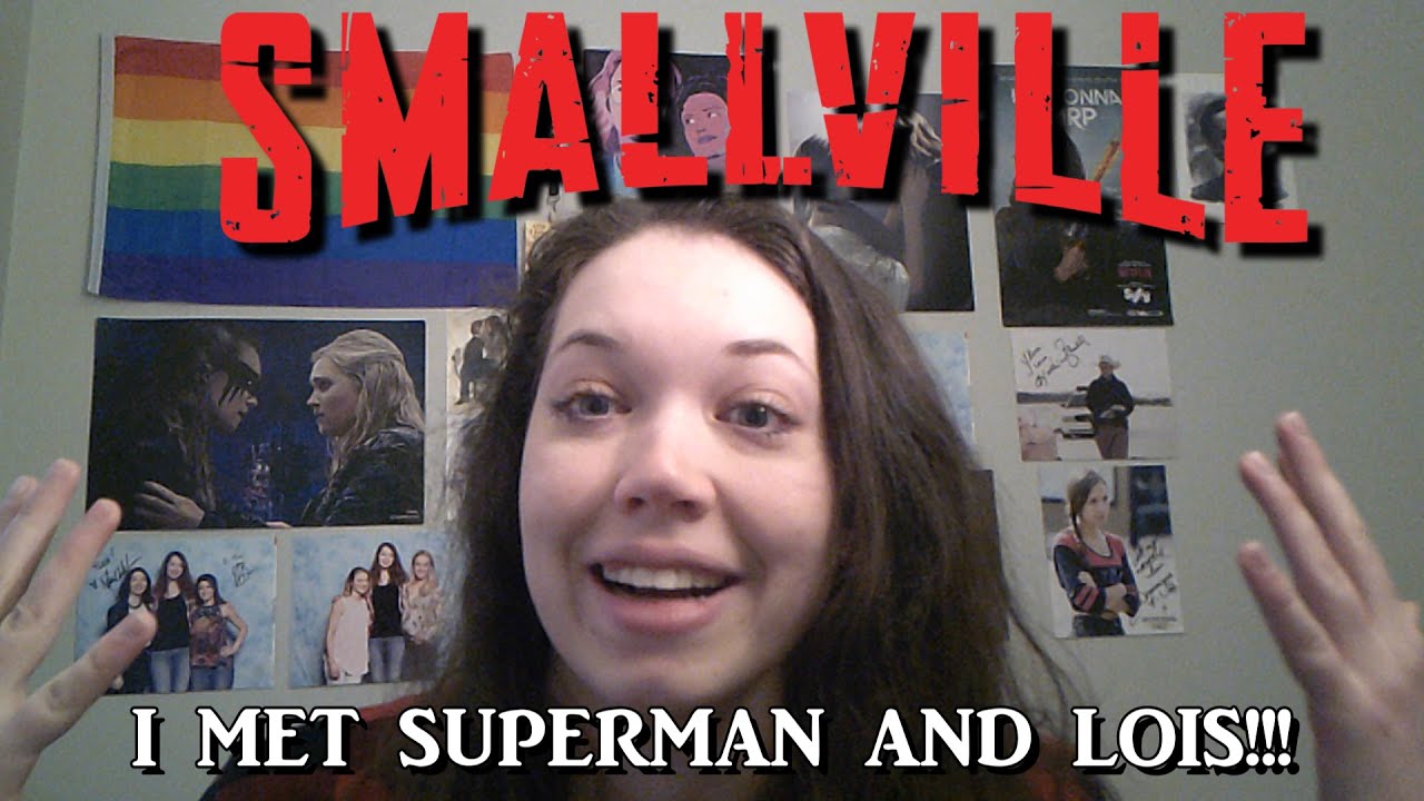I met Tom and Erica from #Smallville!!! #FanExpoVancouver