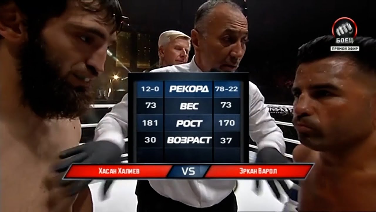 Хасан Халиев vs. Эркан Варол | Khasan Khaliev vs. Erkan Varol | AKHMAT KB