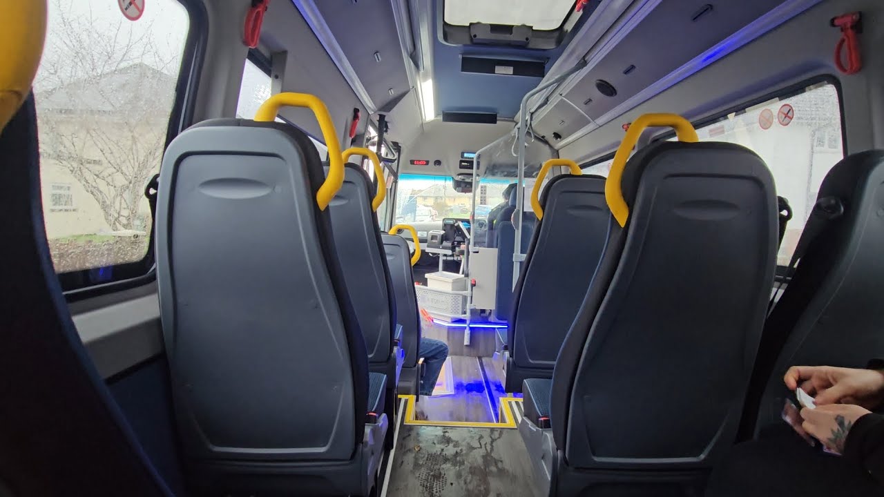 A Ride on Caerphilly Council 2023 Merc Sprinter Ilesbus i-City (BD73 UAN / 4) on 22nd November 2025