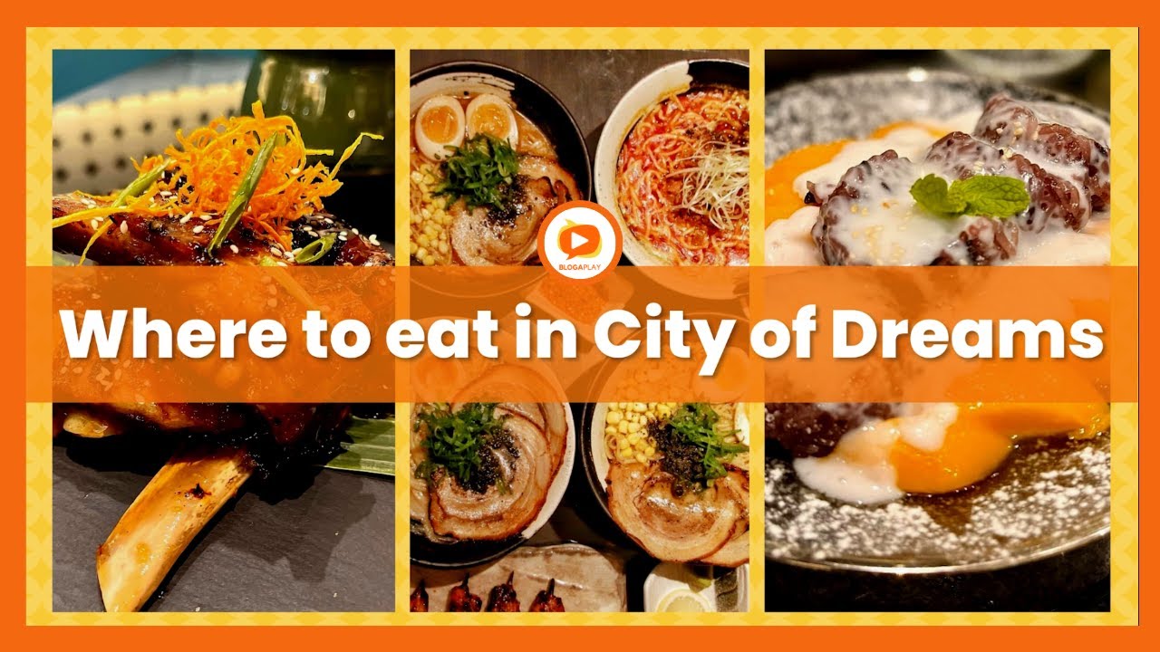 Where To Eat in City of Dreams, Manila!