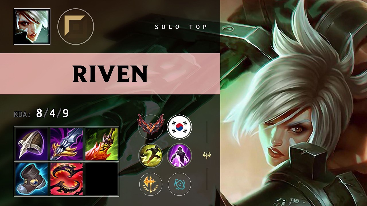 Riven Top vs Gragas - KR Grandmaster Patch 26.13