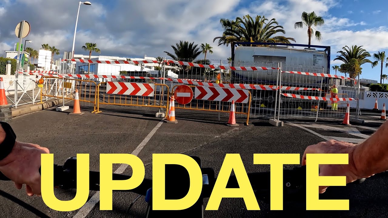 Weather and Roadworks Update from Puerto del Carmen, Lanzarote