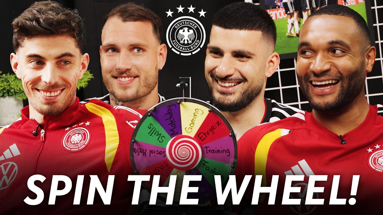 ER ist der ehrgeizigste Spieler im Team 😤 | Spin the Wheel Challenge! 😵&zwj;💫🤸&zwj;♀️